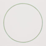 Cercle chromatique n°2, parcours H du cercle chromatique en 24 couleurs, crayons de couleur sur papier marouflé sur dibond, 107,1 x 97,1 cm, 2015