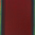 Monochrome n°15 : sens A. H., du vermillon au rouge écarlate, huile sur intissé marouflé sur panneau, 16x 20 cm, 2015