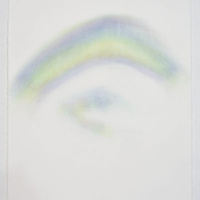 Modulation chromatique 18, crayons de couleur sur papier aquarelle Hahnemühle, 57 X 76 cm, 2020.