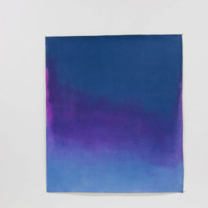 Improvisation - passages chromatiques, nuancier ‘vipérine’ 3, huile sur toile, 50 x 57,5 cm, 2021-22.
